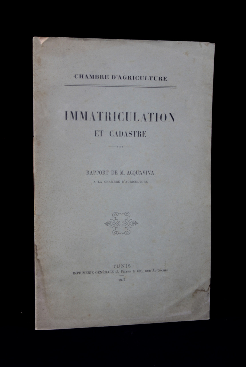 Immatriculation et cadastre